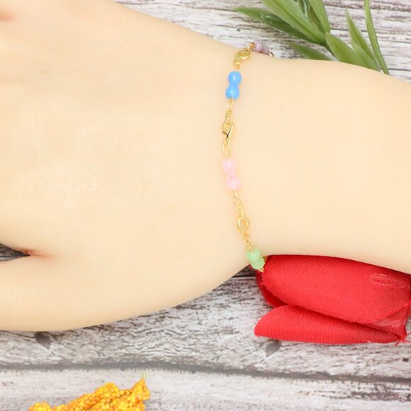 Trendy Bracelet for Girls & Women – Cute, Adjustable & Gift-Ready | MLCRC1149 - Picture 6 of 10